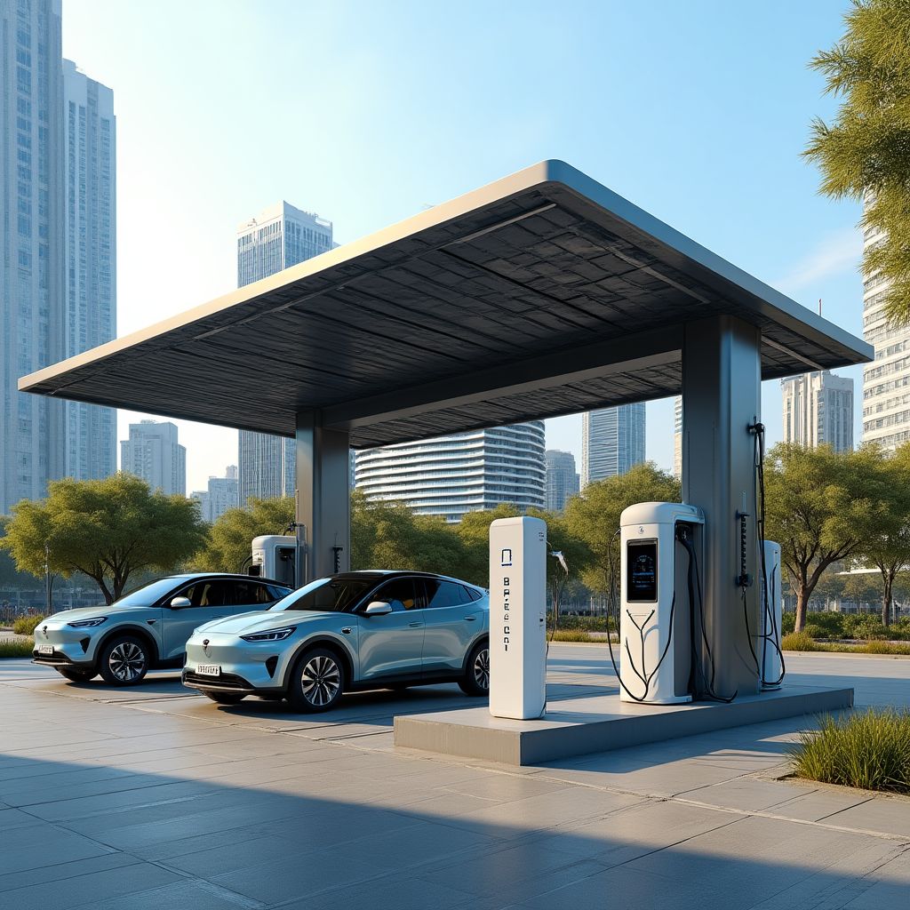 Estación de carga rápida