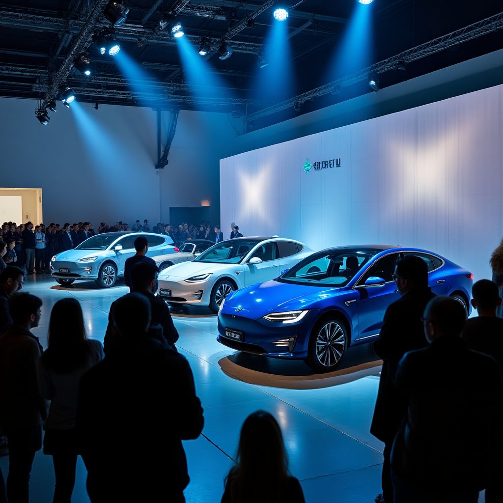 Evento de presentación de nuevos modelos