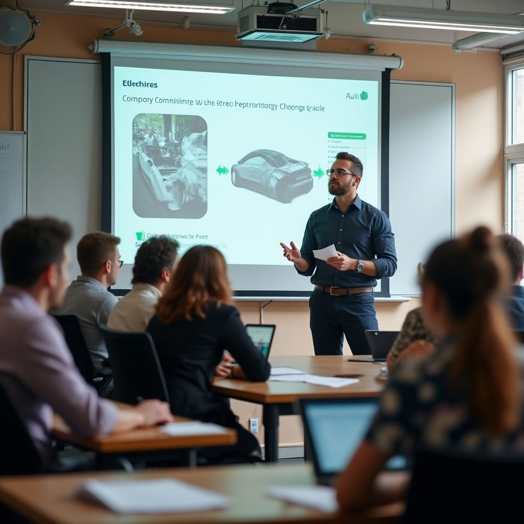 Programa educativo sobre movilidad eléctrica