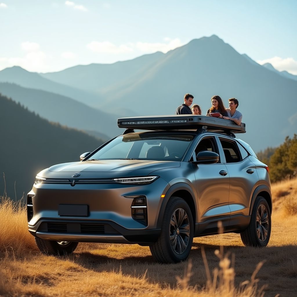 Familia con su EcoPampa SUV