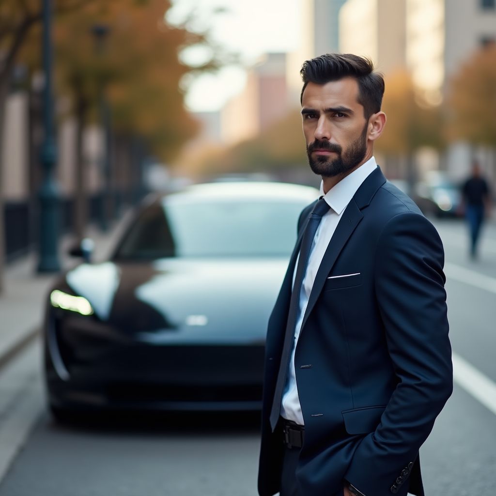 Empresario con su EcoSpeed GT